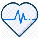 Medical Healthy Heart Beat Icon