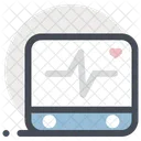 Heartbeat Pulse Report Icon