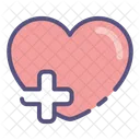 Heartbeat Love Heart Icon