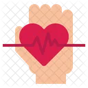 Heartbeat Heart Care Icon