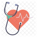 Heartbeat Pulse Stethoscope Icon