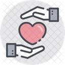 Heartbeat Love Heart Icon