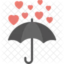 Heart Raining Hearts Icon