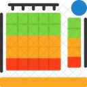 Heatmap Data Heat Mapping Heatmap Visualization Icon