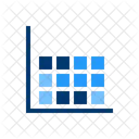 Heatmap Daten Visualisierung Symbol