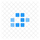 Heatmap Daten Visualisierung Symbol