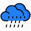 Heavy Rain Weather Cloud Icon