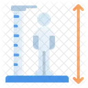 Medical Healthy Height Scale Icon