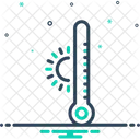 Heiss Genauigkeit Celsius Symbol