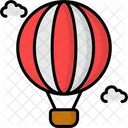 Heißluftballon  Symbol