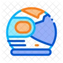 Astronaut Cosmonaut Helmet Icon