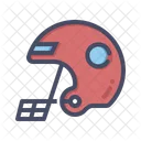 Helmet Rugby Head Icon