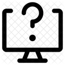 Computer Desktop Help Device Help Information Display Computer Desktop Question Info Icon