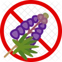 Herb Lupine Allergy Icon