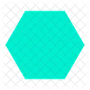 Hexagon Shape Hexagon Sign Shape Icon