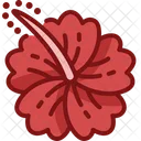 Hibiscus Flower Tropical Icon