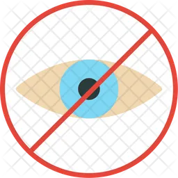 Hide Eye  Icon