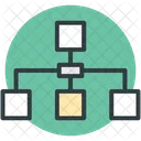 Hierarchy Chart Topology Icon