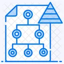 Hierarchy Algorithm Data Flow Icon