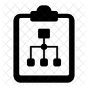 Hierarchy Algorithm Data Flow Icon