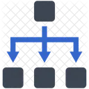 Diagram Structure Hierarchy Icon