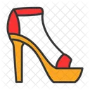 High Footwear Heel Icon