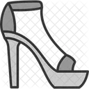 High Footwear Heel Icon