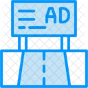 Highway Board Road Board Banner Icon