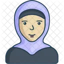 Mujer hijab  Icono