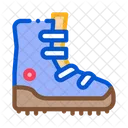 Hiking Tourist Boot Icon