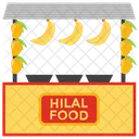 Hilal Food Food Stall Street Food Icon