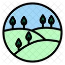 Hill Nature Mountain Icon