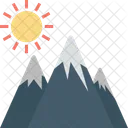 Hill Station Landscape Icon