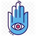 Hindu Hand Hamsa Hand Religious Hand Icon