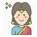 Hindu Woman Icon