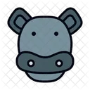 Hippopotamus Icon