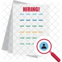 Recruitment Hiring Vacancy Icon