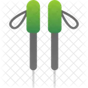 Hockey Ice Sticks Icon