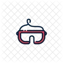 Hockey Equipment Goggles Glasses Icon