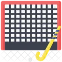 Hockey Goal Post Hockey Net Hockey Stick Icon