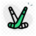 Hockey Sticks Icon