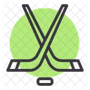 Hockeyschläger  Symbol