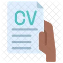 Holding Cv  Icon