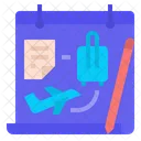 Holiday Planning  Icon