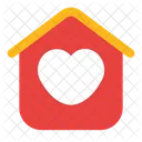 Home Love Shelter Icon