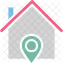 Home Address Finder Home Location Housing Area Icon