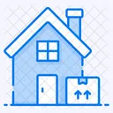 Home Delivery Parcel Delivery House Delivery Icon