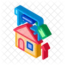 Investment House Refinance Icon