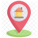 Online Shopping Address Location Pin Icon