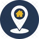 Home Location Address House Icon